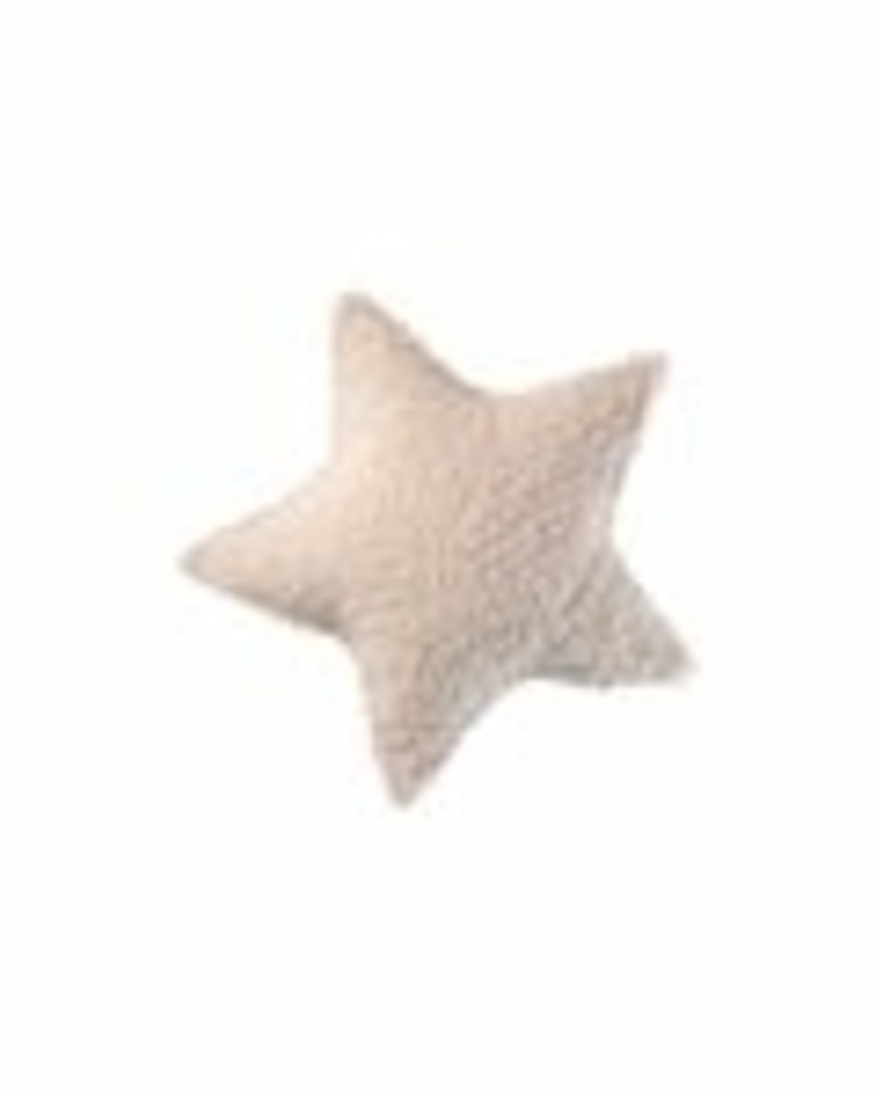 Wigiwama Stern Kissen / Star Cushion Biscuit Bild 1