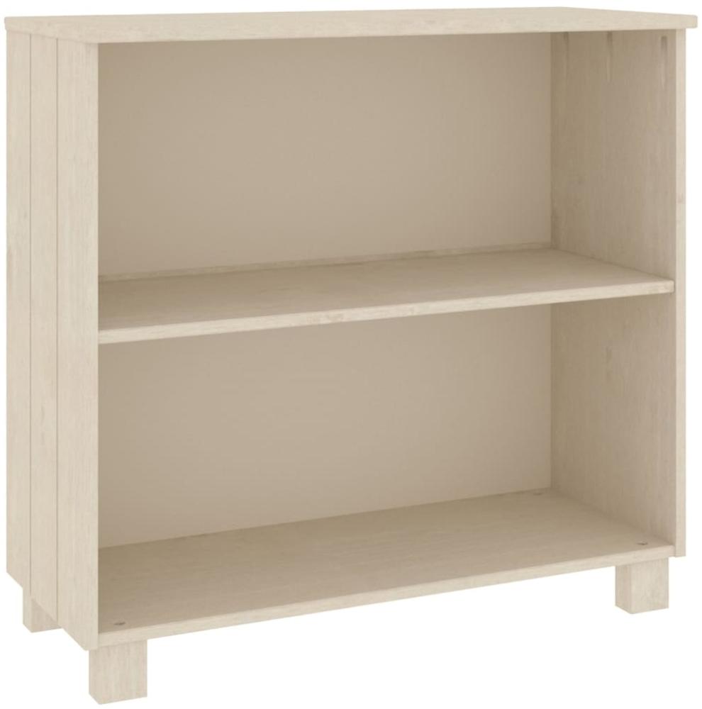 vidaXL Sideboard HAMAR Honigbraun 85x35x80 cm Massivholz Kiefer 340500 Bild 1