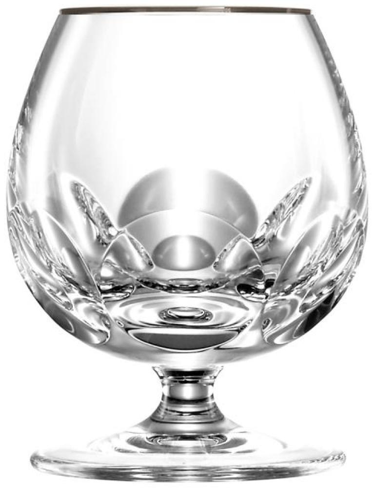 Cognacglas Kristall Palais Platin clear (10,6 cm) Bild 1