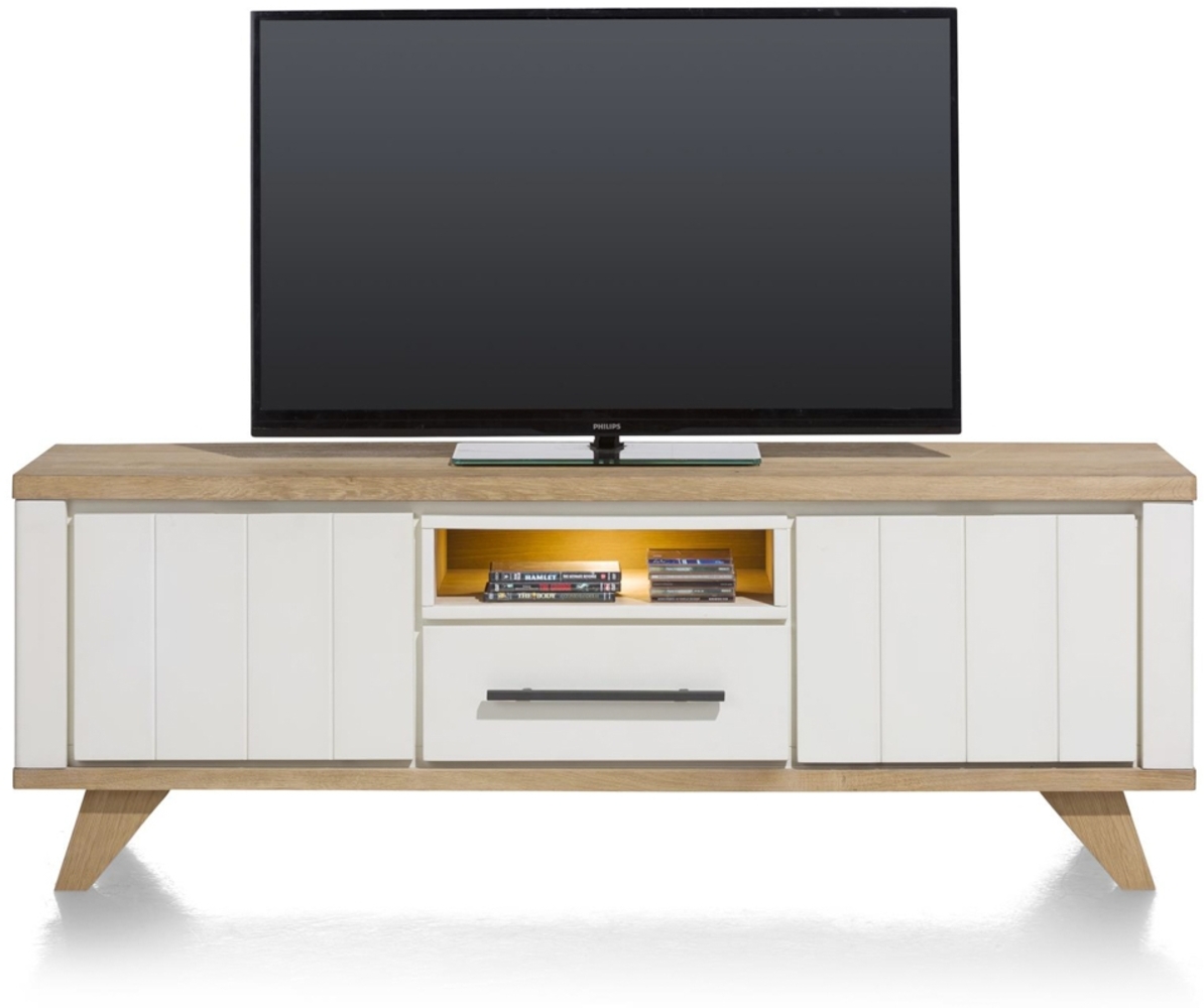 Henders & Hazel Lowboard Jardin Eiche Railway | weiß Bild 1