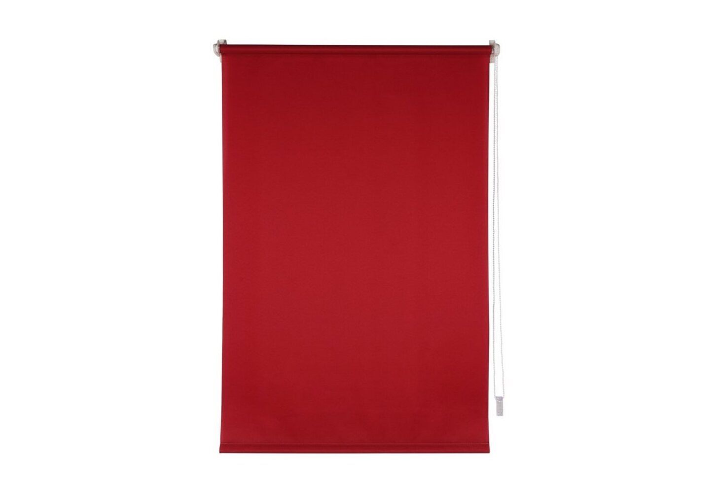 Doppelrollo Tageslichtrollo 80 x 150 Rot Marisol, HTI-Living, halbtransparent, ohne Bohren, Klemmfix, Klemmfix, Festmaß freihängend ohne Bohren Klemmfix Bild 1