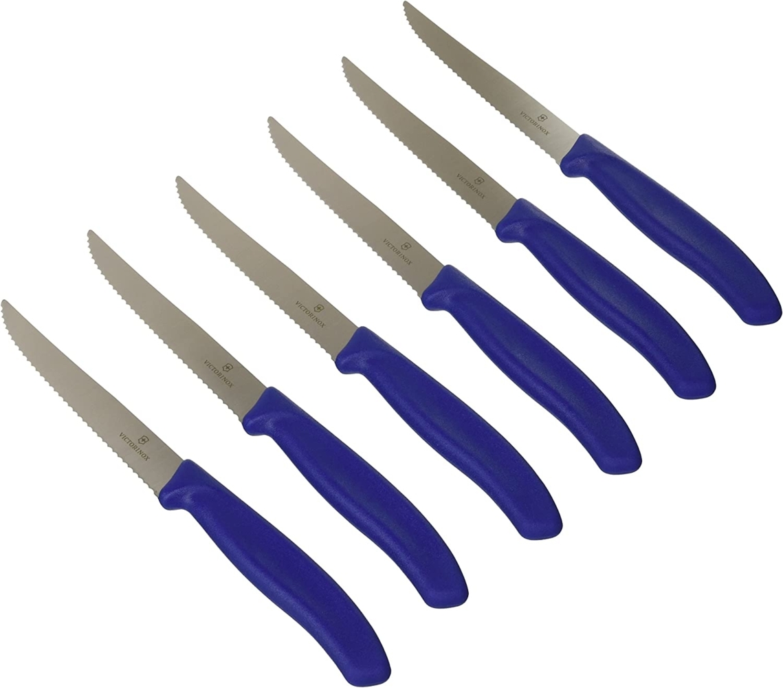 Victorinox Set Steakmesser-Geschenkset Swiss Classic spitz blau, 6.7232.6G Bild 1