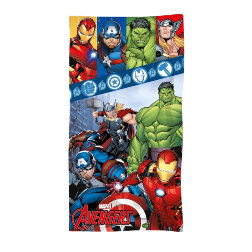 Avengers Strandtuch Baumwollhandtuch für Kinder, 70cm x 140cm, ideal für den Strand Bild 1