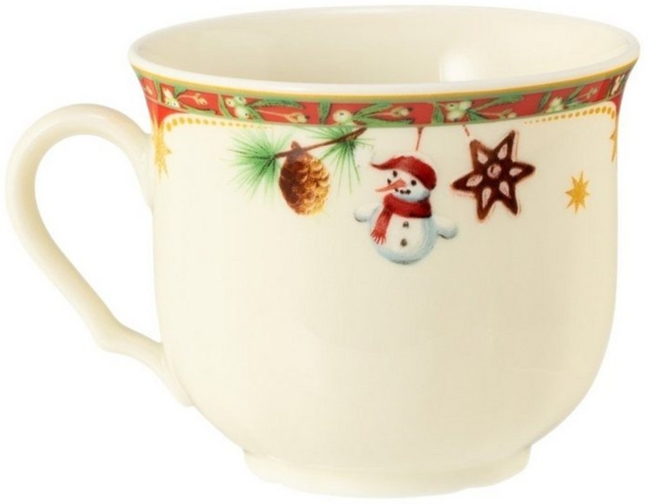 Kaffee-Obertasse 0,23 l Marieluise Weihnachtsnostalgie Seltmann Weiden Kaffeetasse - MikrowelleBackofen geeignet, Spülmaschinenfest Bild 1