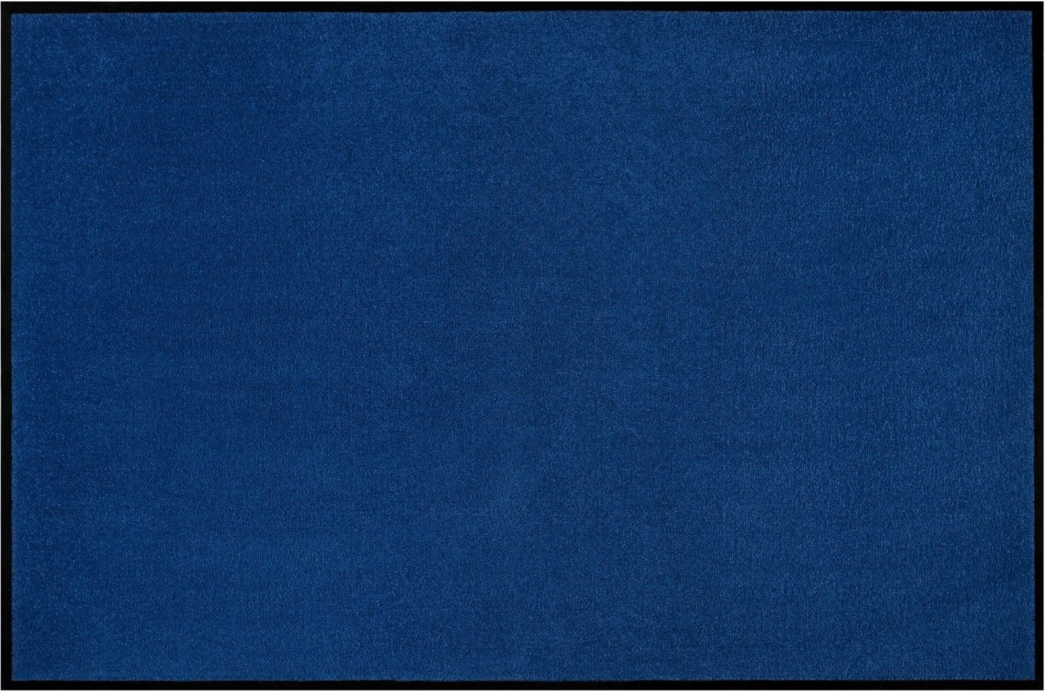 Teppich Boss waschbare In- & Outdoor Fußmatte Uni einfarbig - Navy - 90x150x0,7cm Bild 1