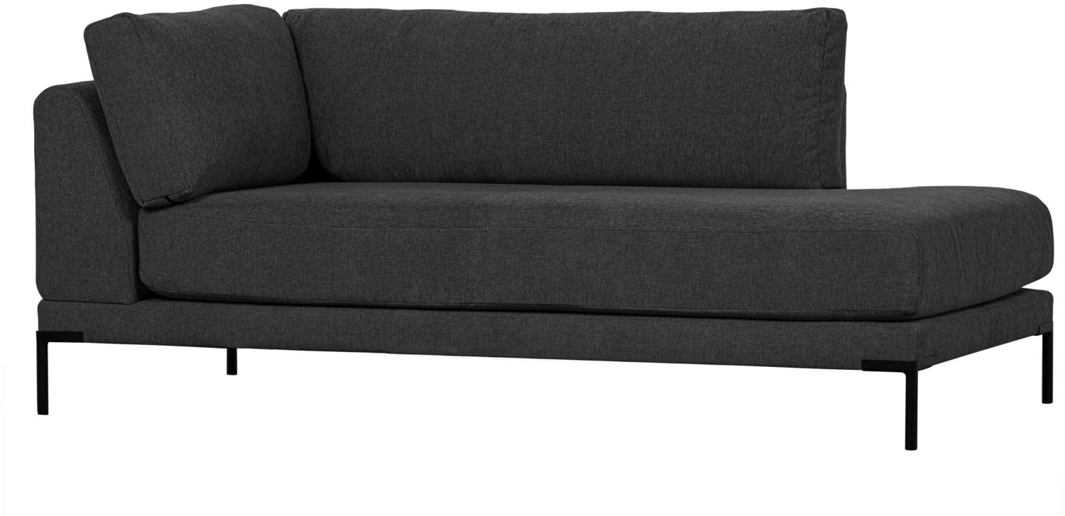 Modulsofa Couple Lounge Element Rechts, Dunkelgrau Bild 1