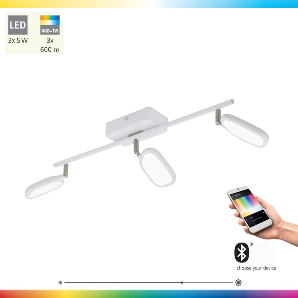 Smart RGB LED Deckenstrahler, dimmbar, App Steuerung, L 59cm Bild 1