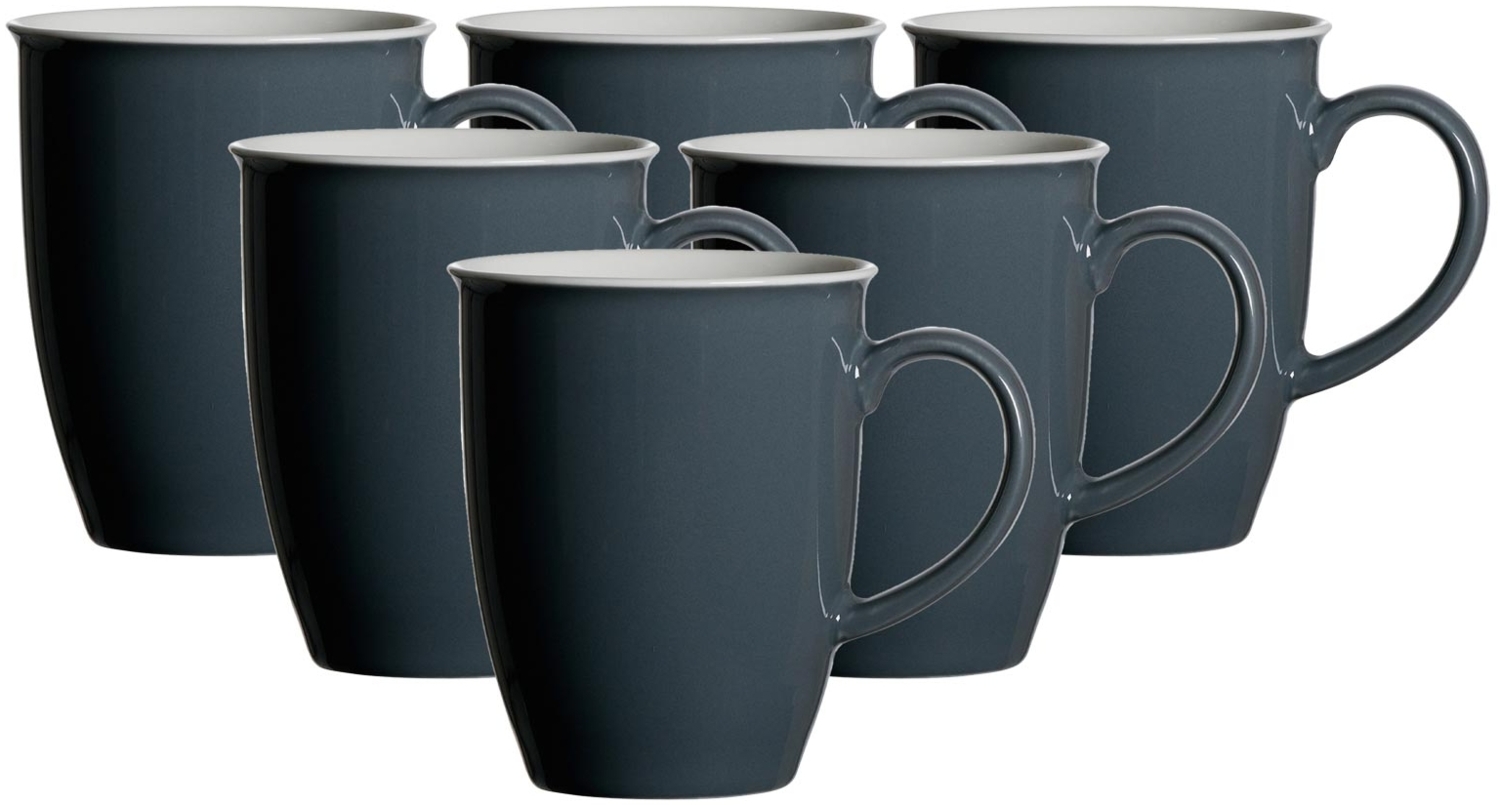 Ritzenhoff & Breker DOPPIO Kaffeebecher 320 ml Anthrazit 6er Set Bild 1