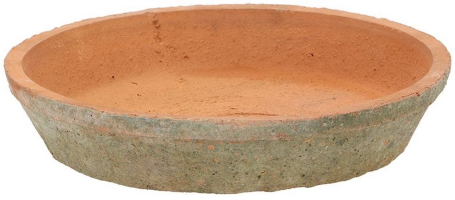 Rivanto Blumentopfuntersetzer, Aged Terracotta Untersetzer rund, Maße Ø 23,5 x 4,7 cm Bild 1