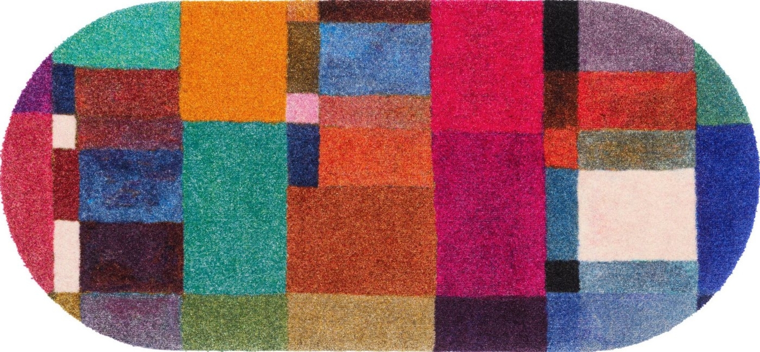 wash+dry by Kleen-Tex Teppich Mosaique, rechteckig, Höhe: 9 mm Bild 1