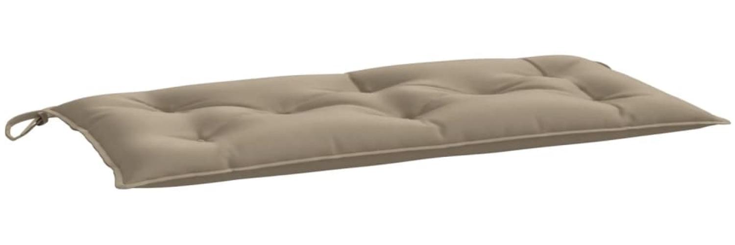 vidaXL Gartenbank-Auflage Taupe 110x50x7 cm Oxford-Gewebe 361819 Bild 1