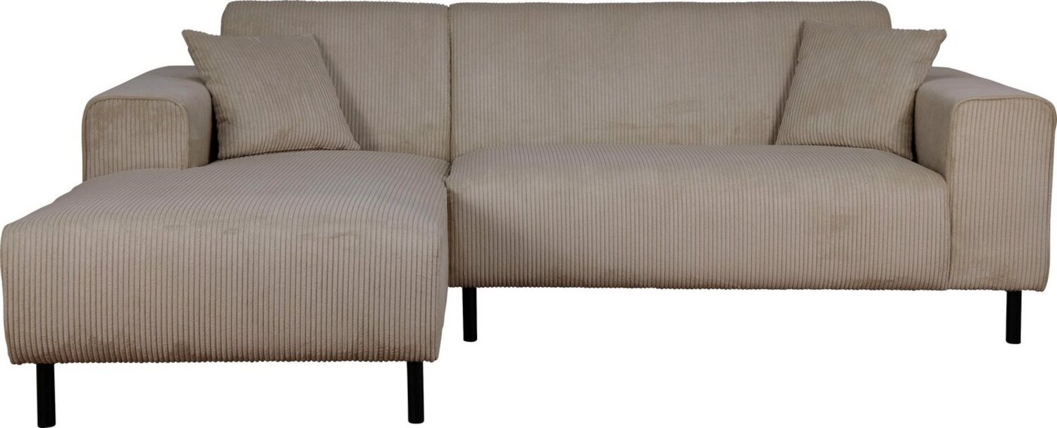 Home affaire Ecksofa ARROS L-Form, incl. loser Zierkissen, Maße B/T/H: 235/163/81 cm, auch in Cord Bild 1