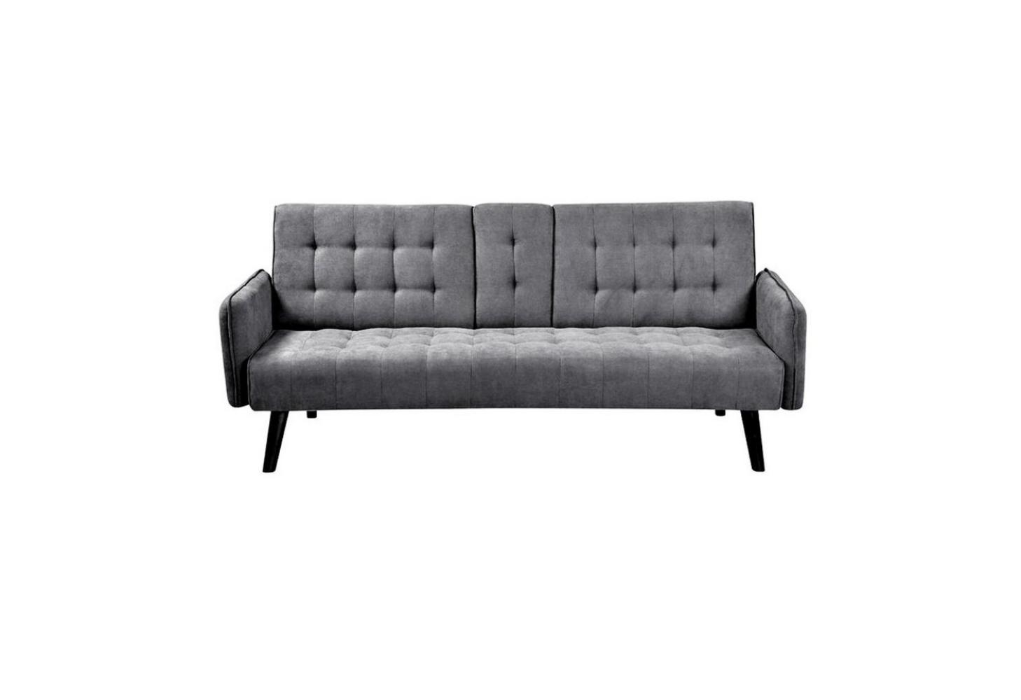 HTI-Living Schlafsofa Sofa Elouisa, Stück 1 Teile, Schlafsofa einklappbare Mittellehne mit Becherhalter Bild 1