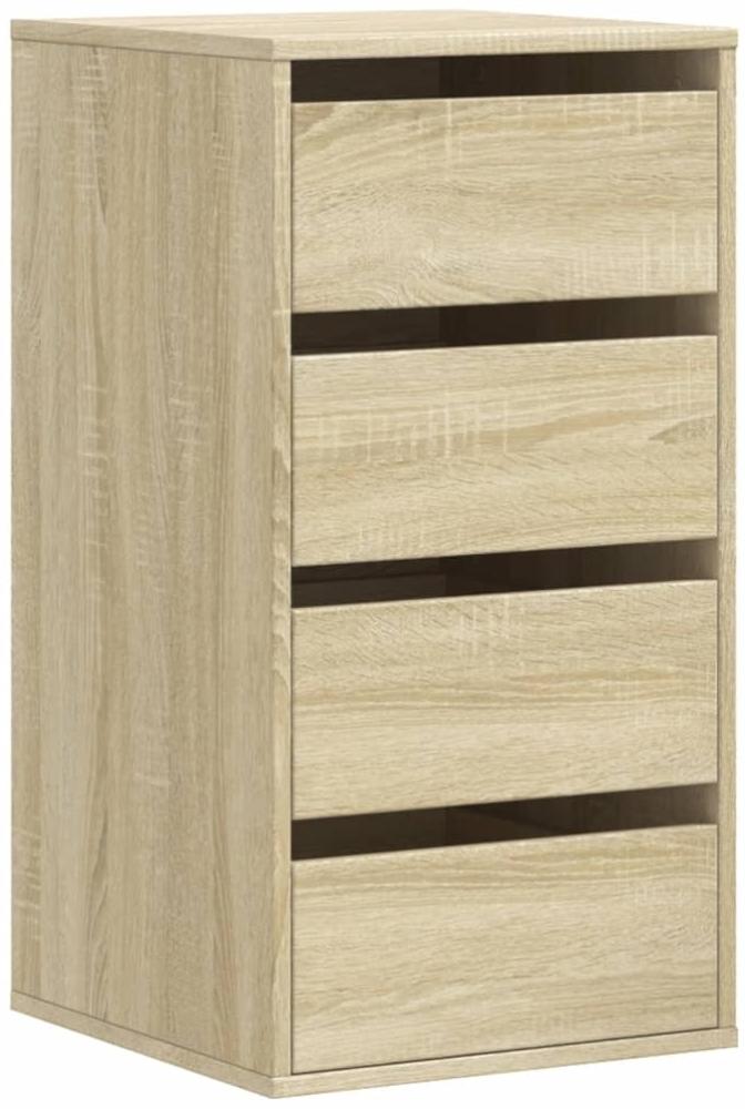 vidaXL Kommode Sonoma-Eiche 40x41x76 cm Holzwerkstoff 852863 Bild 1