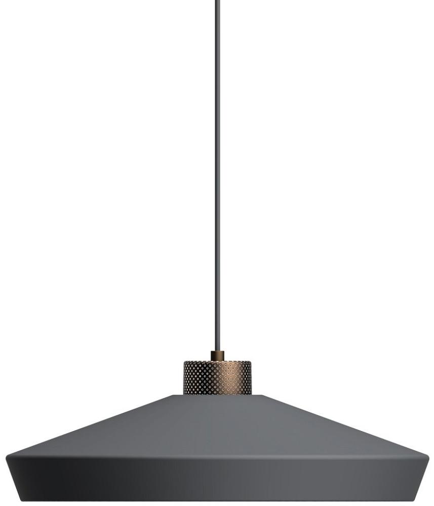 Herstal Leuchten Pendelleuchte Edge L Graphit Bronze E27 Bild 1