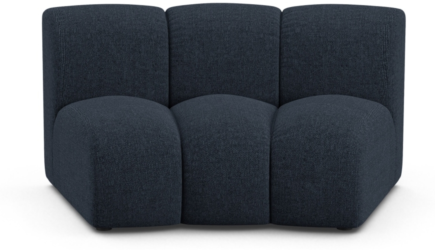 Micadoni Modul Armlos Lupine 1-Sitzer Large Chenille Eden Marineblau Bild 1