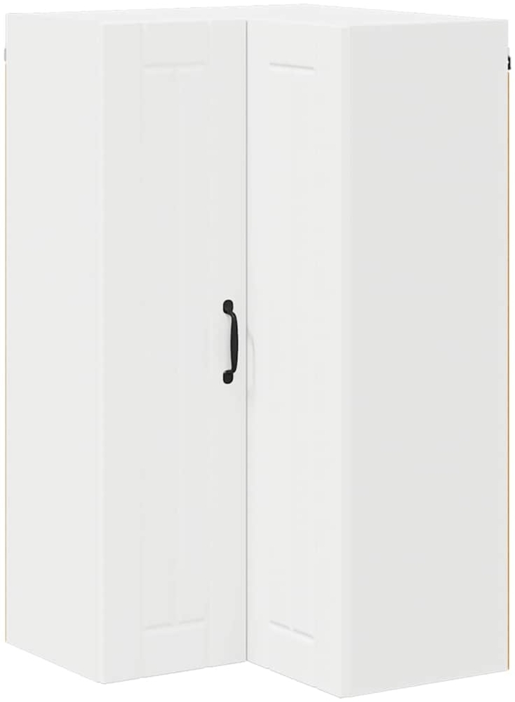 vidaXL Küchenschrank mit Regal Weiß 57 x 57 x 100 cm Holzwerkstoff 885165 Bild 1