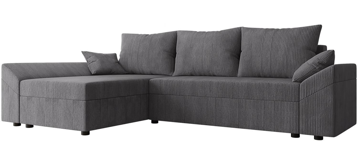 Ecksofa Chione L Cord (Farbe: Poso 22) Bild 1