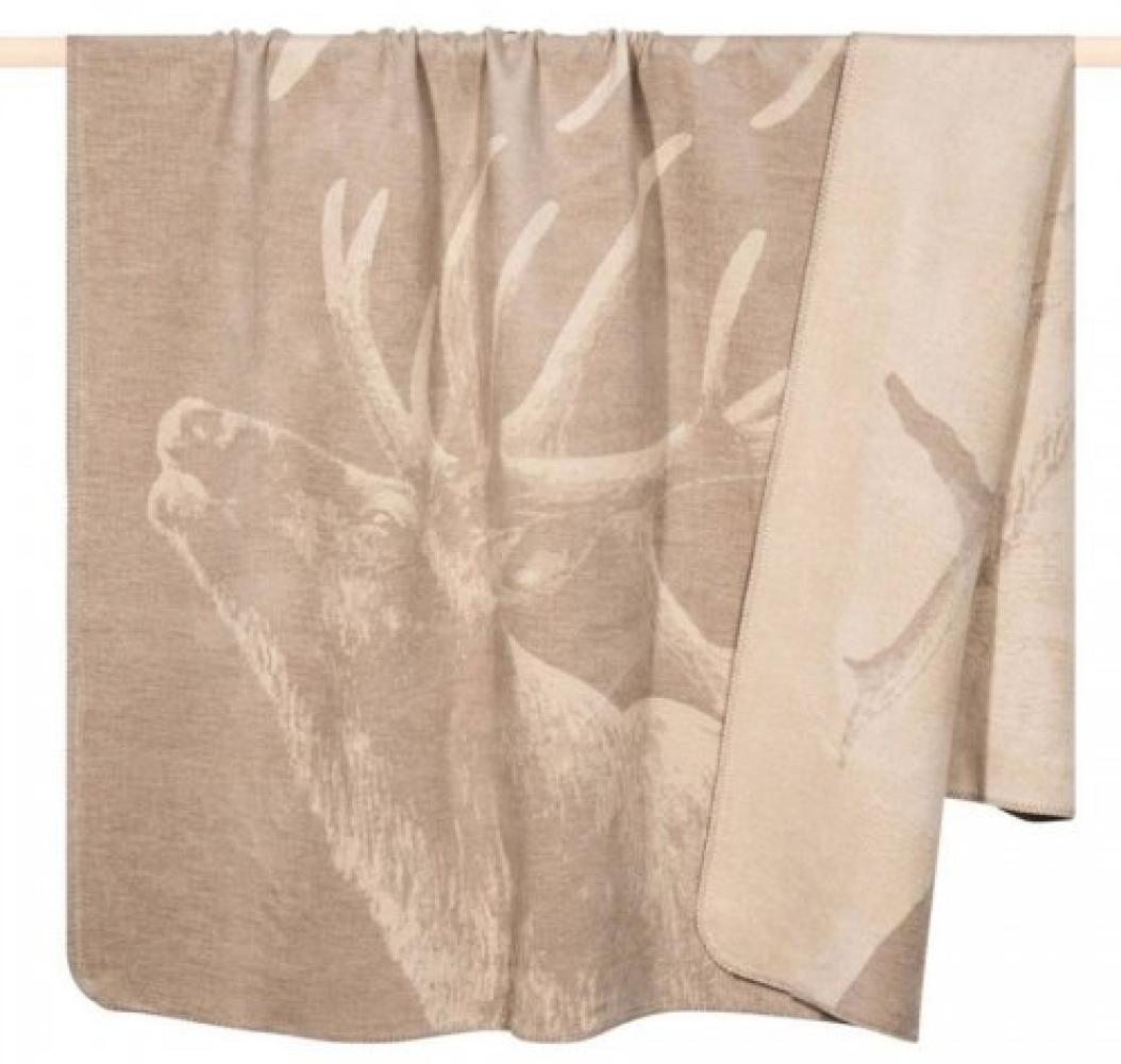 pad Decke Urban Hirsch Taupe (150x200 cm) 11806-C50-1520 Bild 1