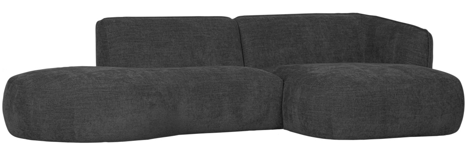 Ecksofa Polly aus Webstoff Rechts, Grau Bild 1