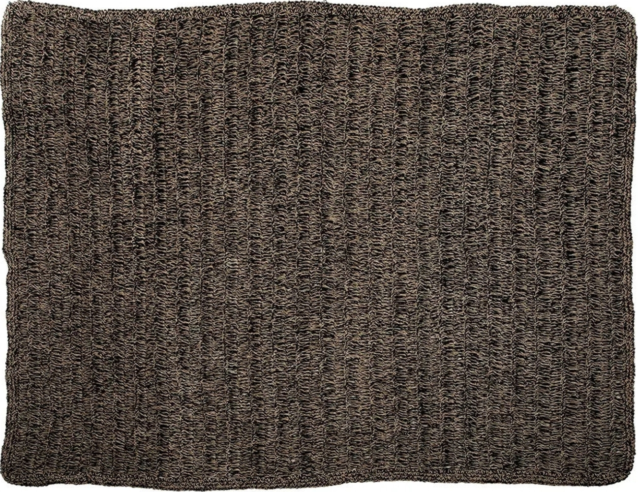 Der Seagrass Teppich - Natur Schwarz - 180x240 - Natürliches Schwarz - 180x240x2cm Bild 1