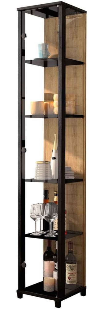 fif möbel Vitrine OPTIMA Standvitrine, Vitrinenschrank, Glasvitrine, Sammlervitrine Bild 1