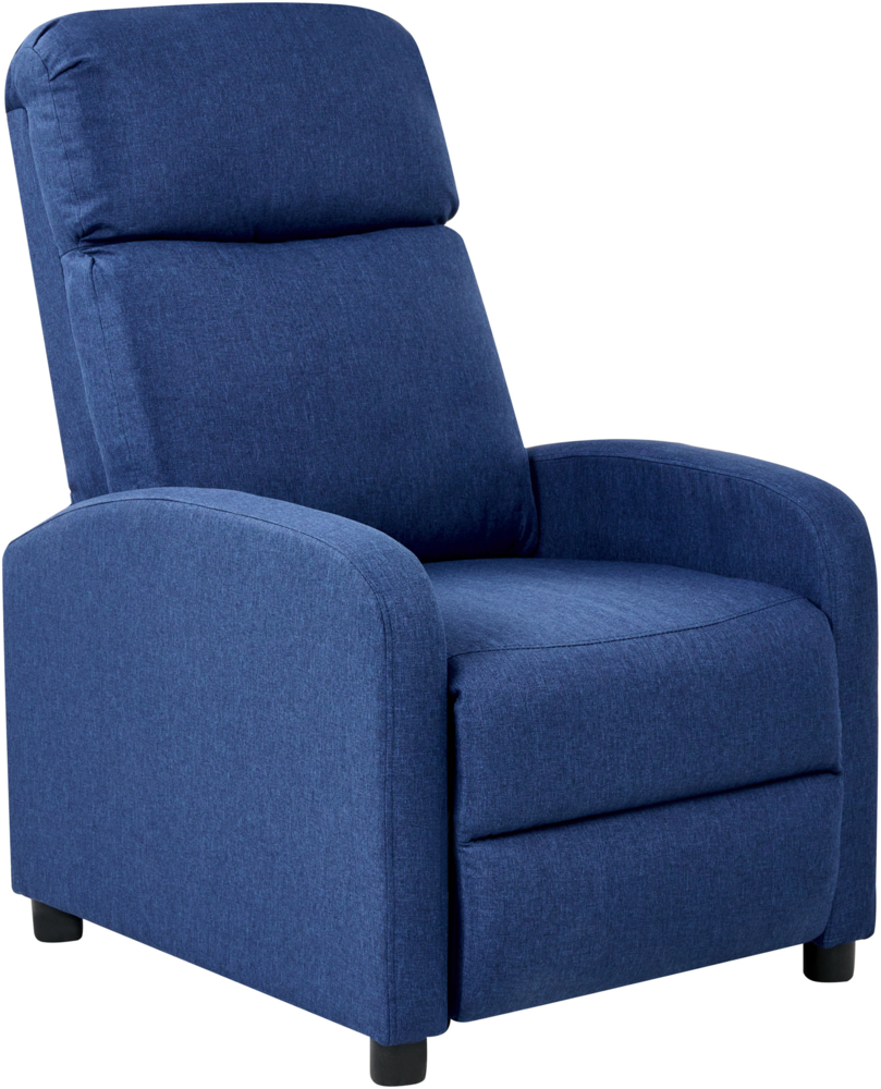 Fernsehsessel EMINENCE Kunstleinen Marineblau Bild 1