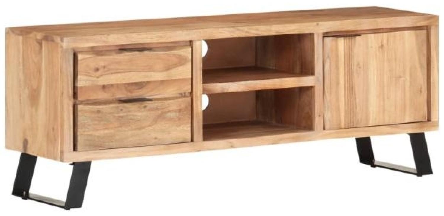 vidaXL TV-Schrank 120x30x42 cm Akazie Massivholz mit Naturkanten 323518 Bild 1