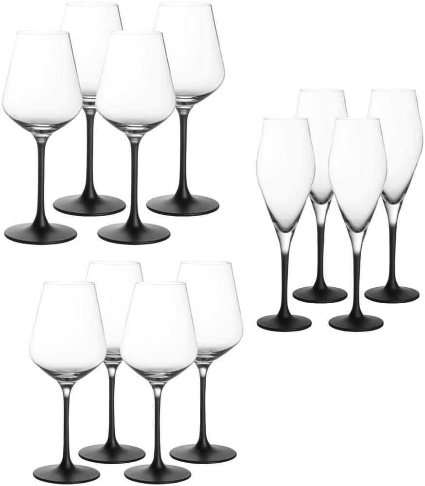 Villeroy & Boch Manufacture Rock Wein-/ Sektgläser 12-teilig Bild 1