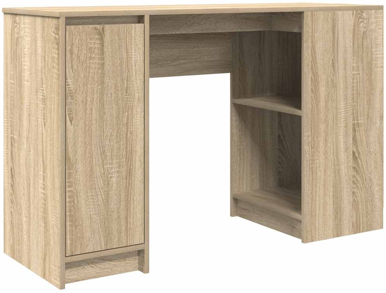 vidaXL Schreibtisch Sonoma-Eiche 120x42x76 cm Holzwerkstoff 861816 Bild 1