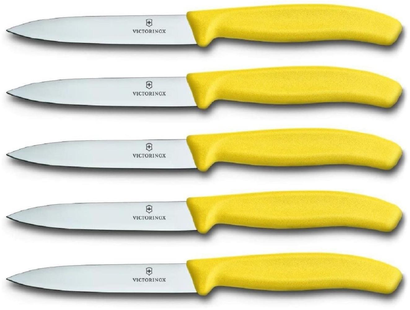 Victorinox Gemüsemesser 5er Set Swissclassic, Gelb, 6.7706. L118.5 Bild 1