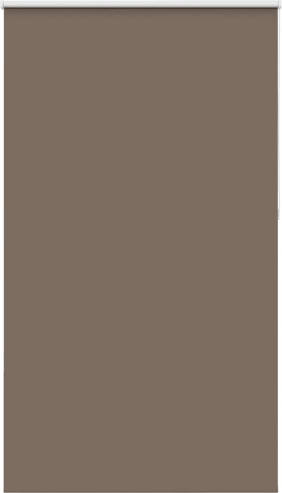 vidaXL Verdunkelungsrollo Kaffeebraun 140x230 cm Stoffbreite 136,6 cm 4011084 Bild 1