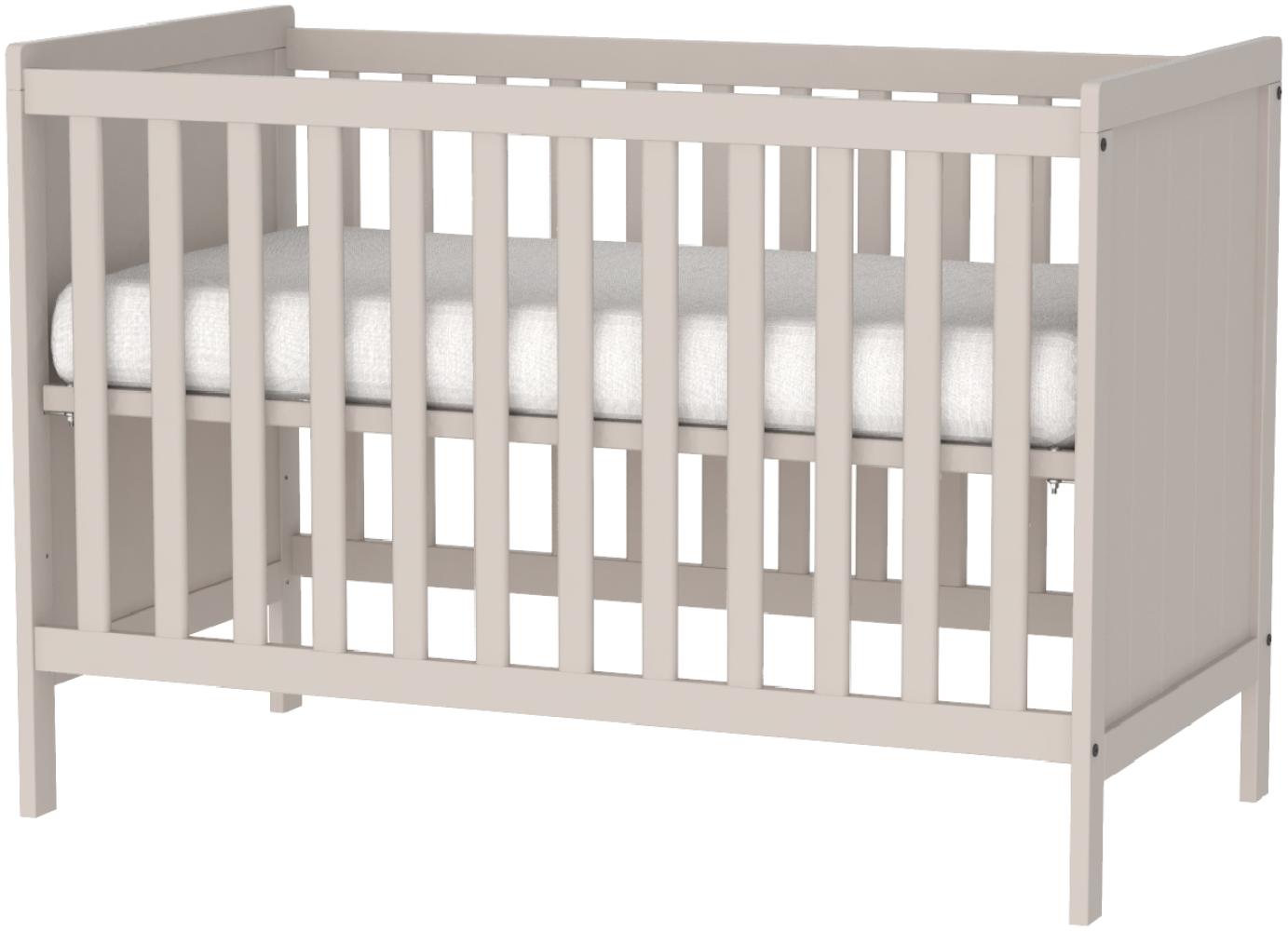 Europe Baby Ralph II Babybett Oatmeal 60 x 120 cm Bild 1