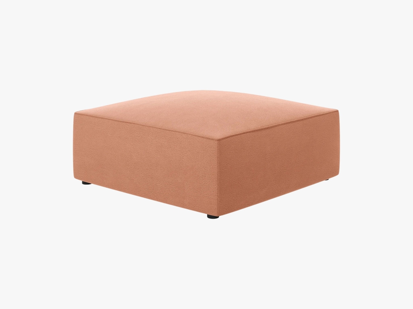 Micadoni Hocker Ruby 1-Sitzer Samt Salvador Rosa Bild 1