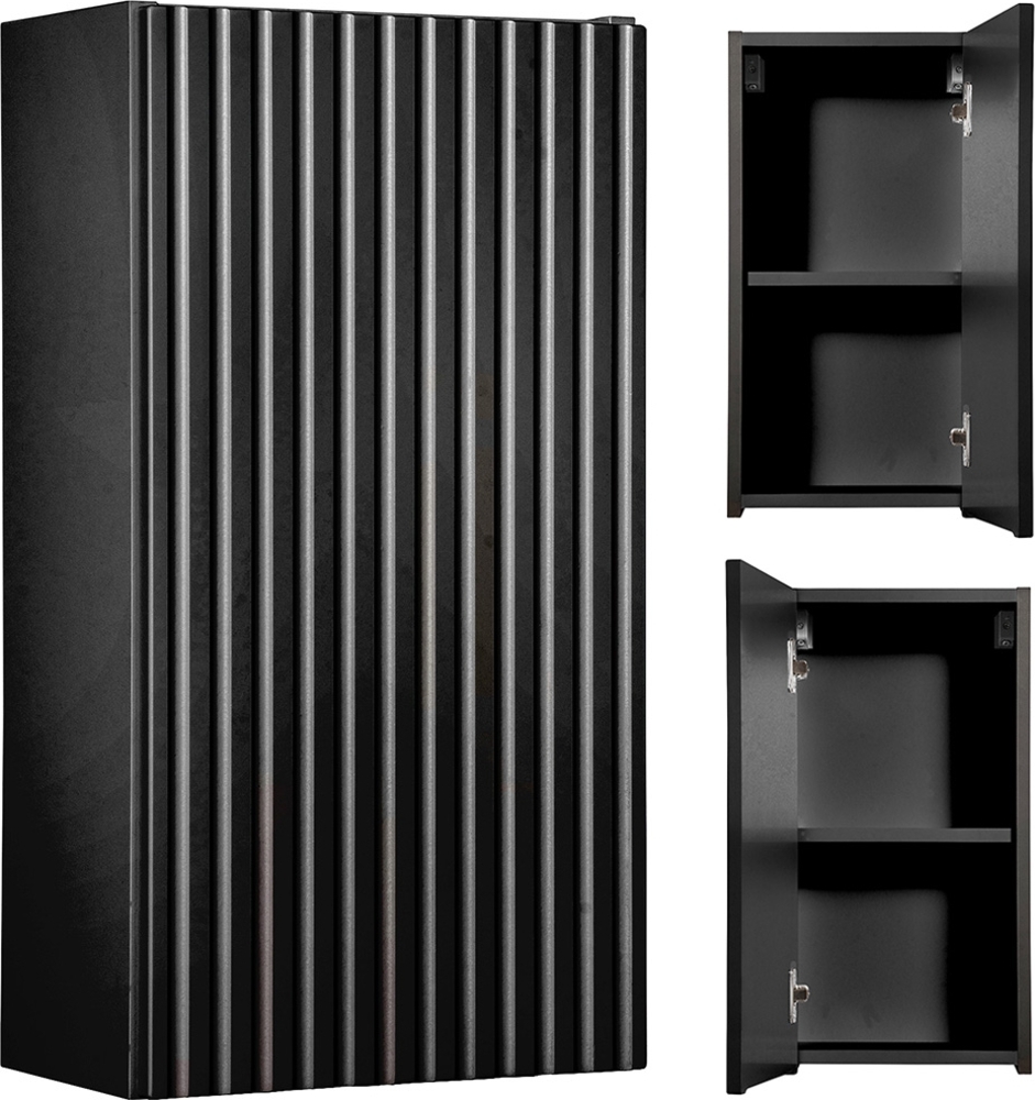 Hängeschrank 30cm, schwarz, NEWPORT-56-BLACK Bild 1