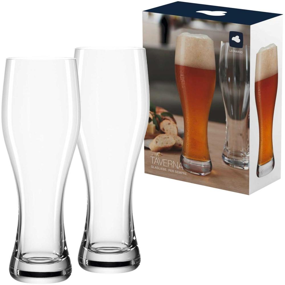 LEONARDO Bierglas Taverna. ca. 500 ml. 2er Set. hoch Bild 1