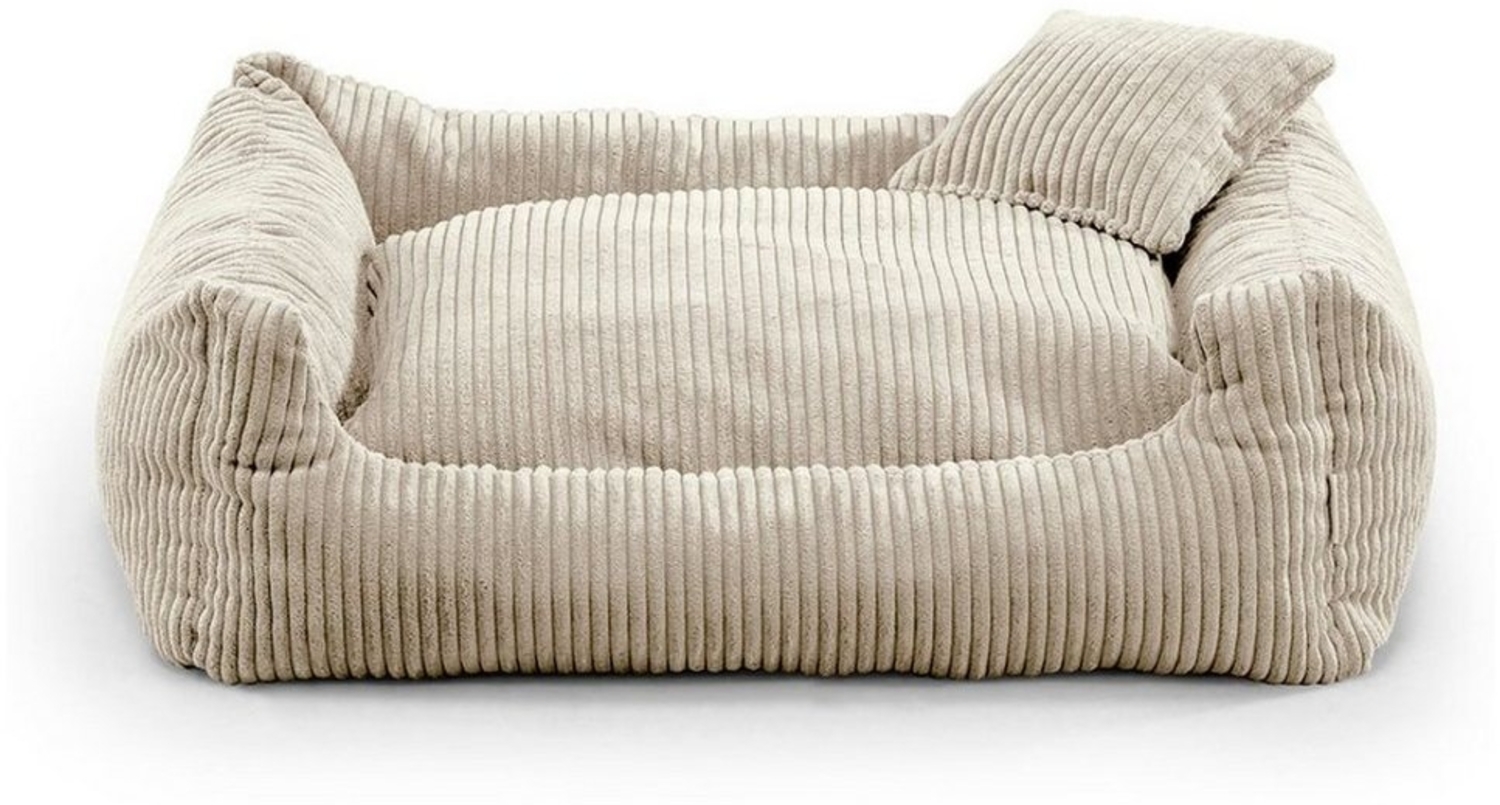 FAVRE Tierbett Soft Stripe Hundebett, Katzenbett, Farb- und Größenwahl, 100&% Polyester Bild 1