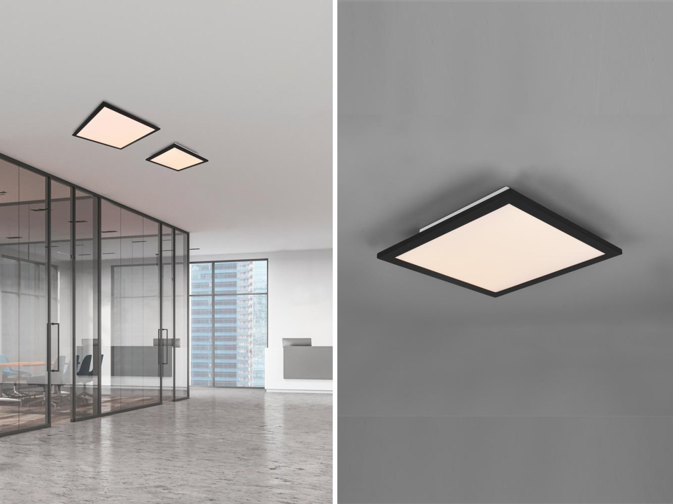 LED-Aufbauleuchte, 2700K - 6000K, mit Fernbedienung 13,5W, 1. 600 lm B 295, T 295, Ausl. 50 Bild 1