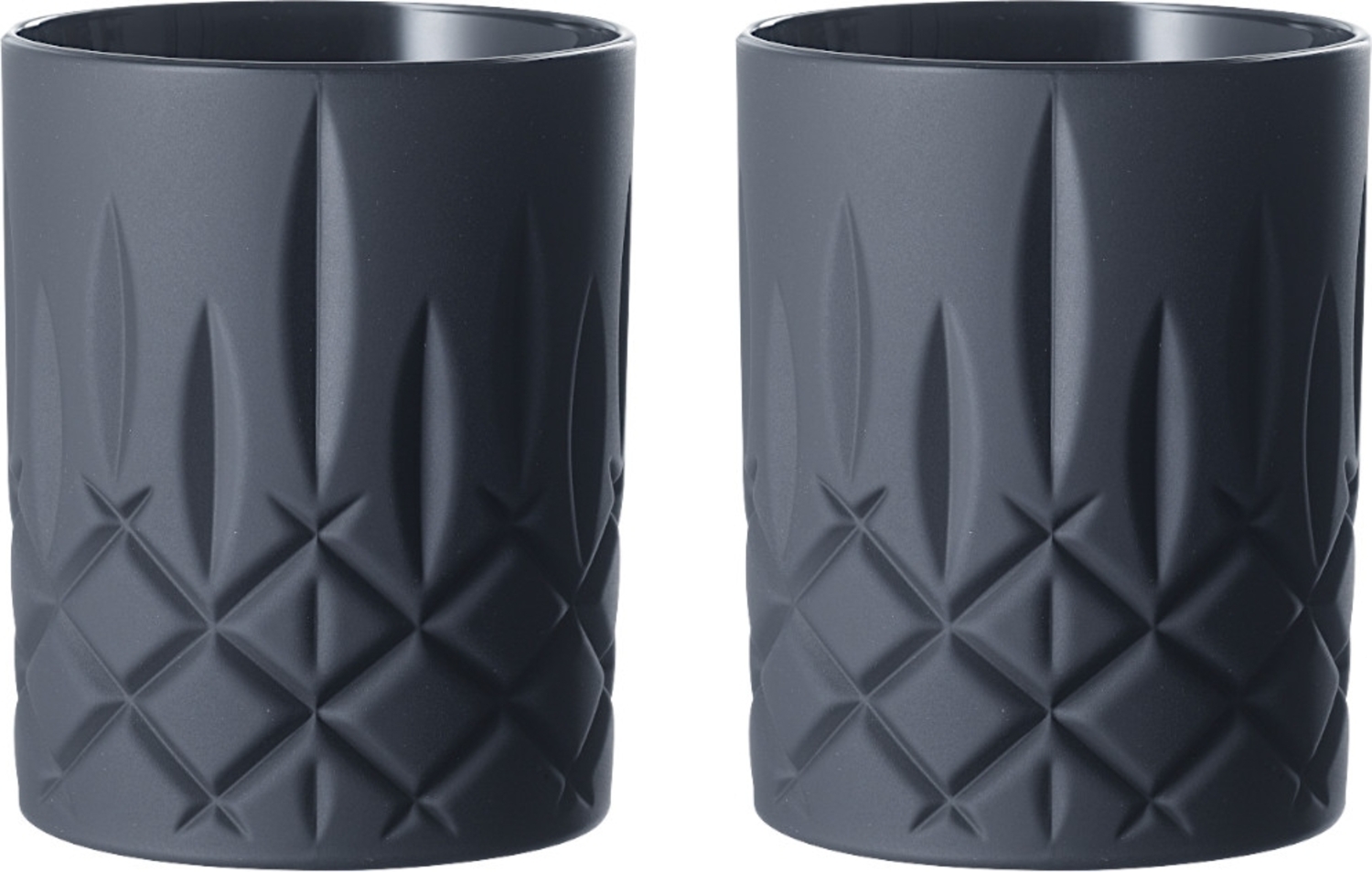 NACHTMANN 105394 NOBLESSE Whisky Tumbler SCHWARZ 2er Set Bild 1