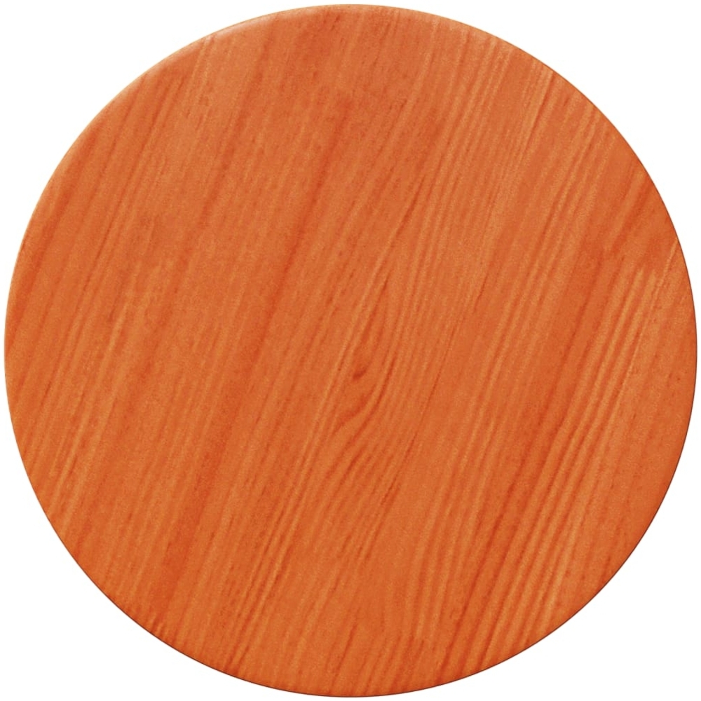 vidaXL Tischplatte Rund Wachsbraun Ø30x2,5 cm Massivholz Kiefer 847124 Bild 1