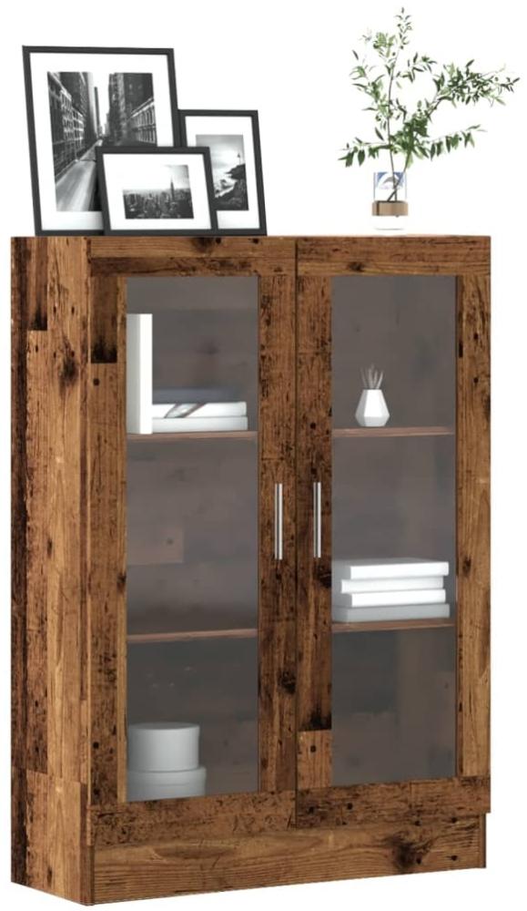 vidaXL Bücherschrank Altholz-Optik 82,5x30,5x115 cm Holzwerkstoff 856156 Bild 1