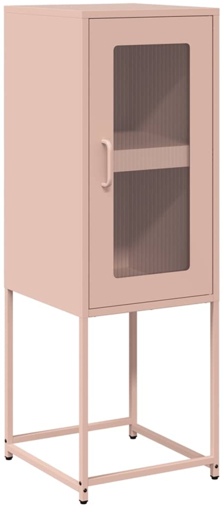 vidaXL Sideboard Rosa 36x39x107 cm Kaltgewalzter Stahl 853399 Bild 1