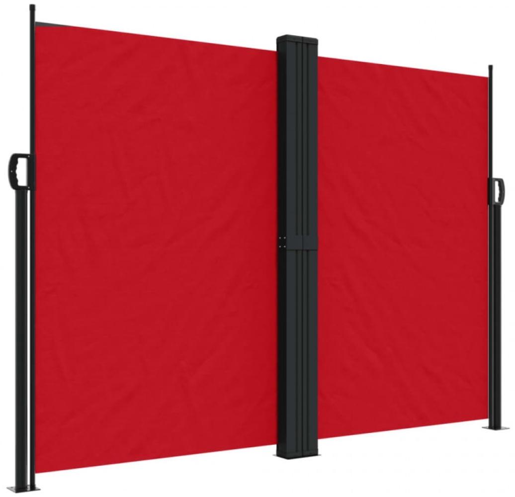 vidaXL Seitenmarkise Ausziehbar Rot 180x600 cm 4004642 Bild 1