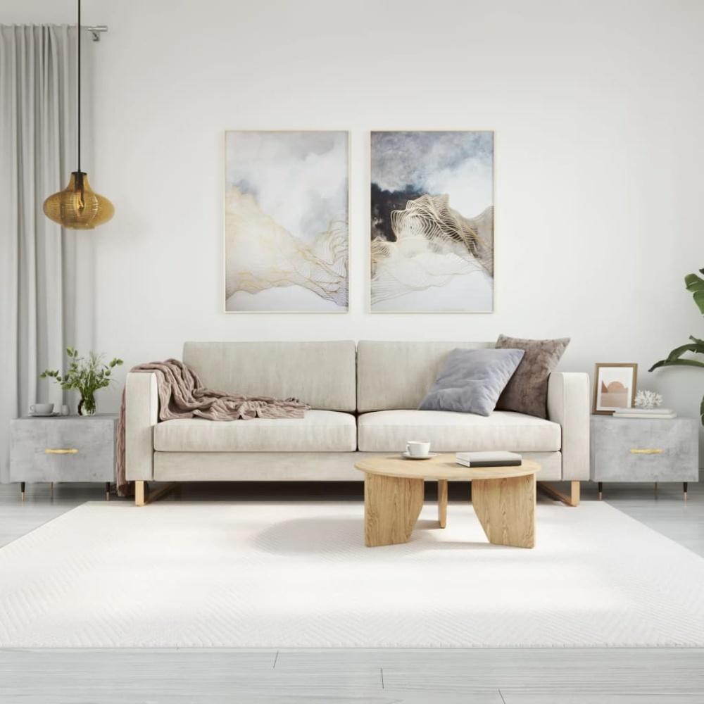 vidaXL Couchtische 2 Stk. Betongrau 50x50x40 cm Holzwerkstoff 829357 Bild 1