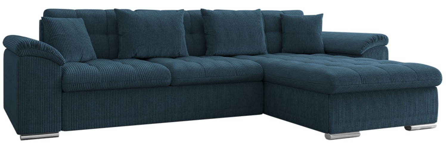 Ecksofa Diana Cord (Farbe: Poso 5, Seite: Rechts) Bild 1