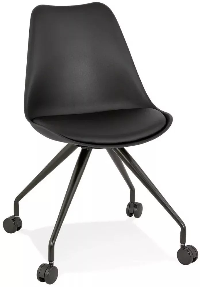 Kokoon Design Bürostuhl Adil Metall Schwarz Bild 1