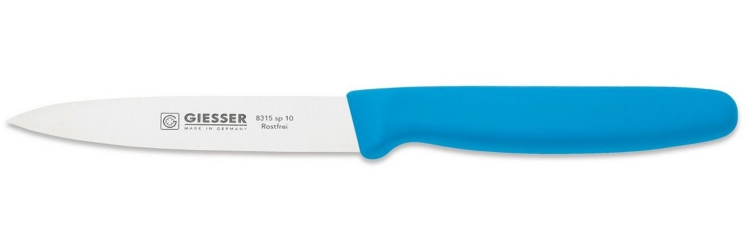 Giesser Messer Gemüsemesser Spickmesser 8315 sp 8/10/12, Küchenmesser mit oder ohne 3mm Wellenschliff Bild 1