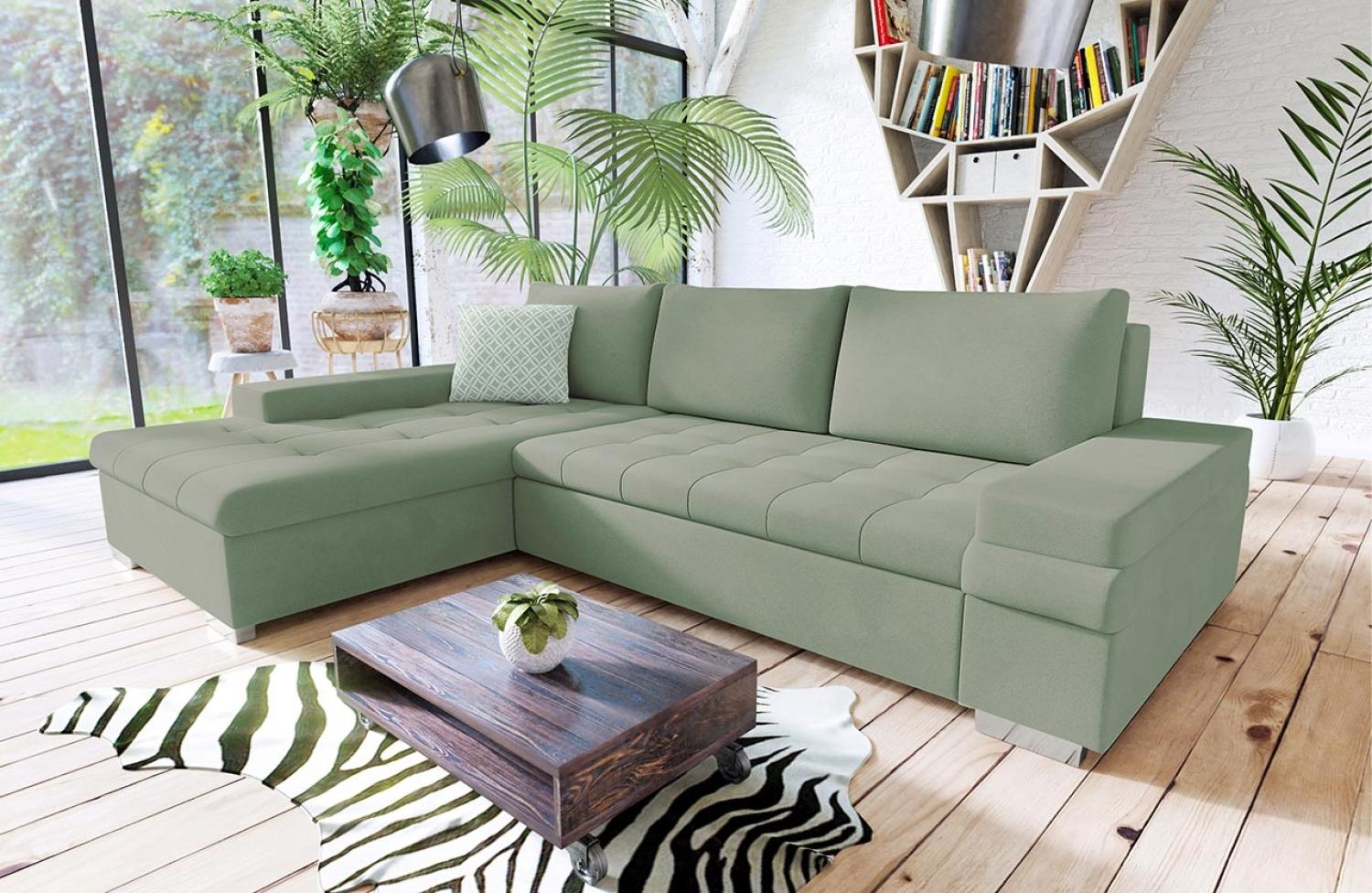 Ecksofa Bangkok Mini, Farbe: Uttario Velvet 2954 + Uttario Velvet 2954 + Evo 29 Bild 1