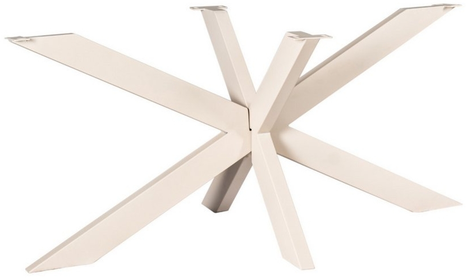 BENEDO MÖBEL Tischgestell Spider Gestell (Exklusive Gestell, von 200-300 cm Esstisch montierbar), Verschiedene Farben Sand/ Bronze/ Schwarz Bild 1