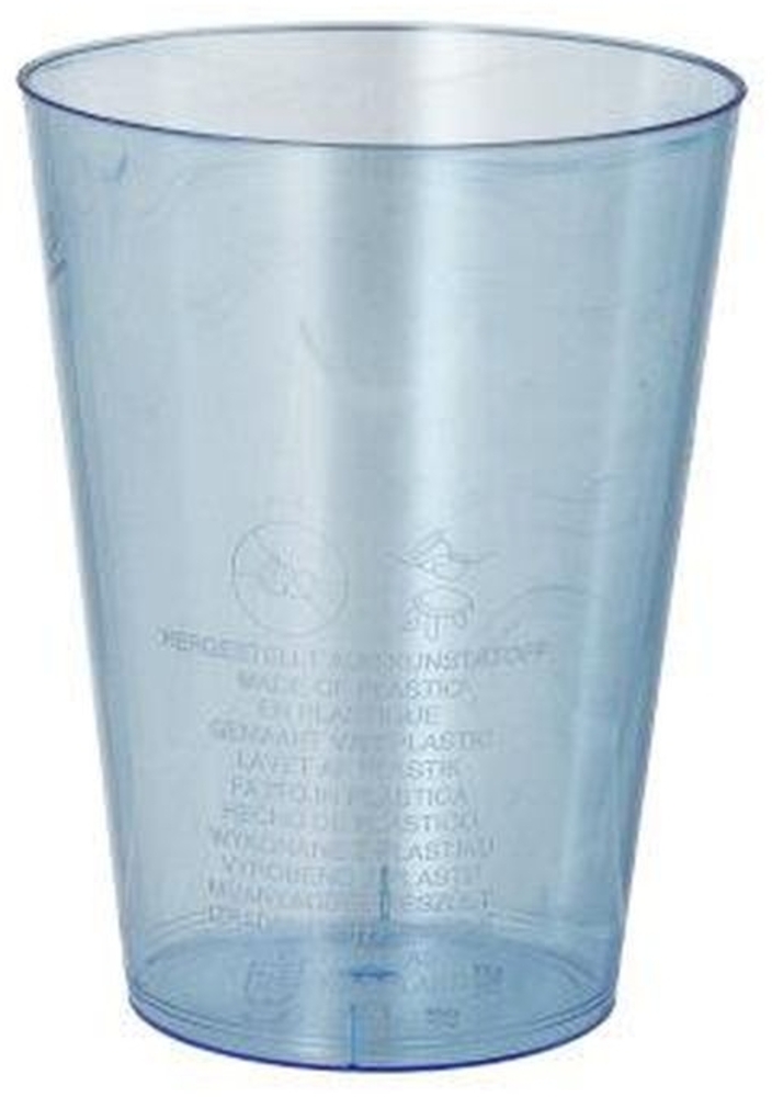 50 Trinkbecher, PS 0,2 l Ø 7,5 cm · 9,7 cm hellblau Bild 1